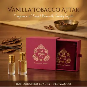 Vanilla Tobacco Perfume Oil - Alcohol Free Unisex Attar