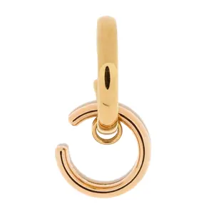 Pre-owned Cartier x Sacai Trinity Cuff Earring Earrings 18K Tricolor by Rebag