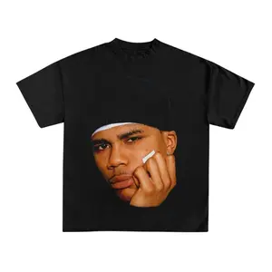 Nelly Tee - Nelly Rapper Tee - Concert Tee - Big Face Graphic Tee