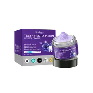 Tooth Whitening Powder, Stain Remover for Colored Stains, Toothpaste Enhancer, Teeth Brightening Booster, Teeth Stain Cleaning Agent, 50g, for Improved Oral Hygiene