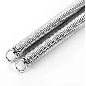 20 Inch Screen Door Spring, 2 count Long Extension Spring Screen Door Closer Springs Self Closing Garage Door Springs Replacement Hardware for Light Storm and Screen Doors