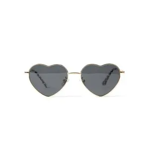 Plura Rave Heart Diffraction Sunglasses (1, Grey)