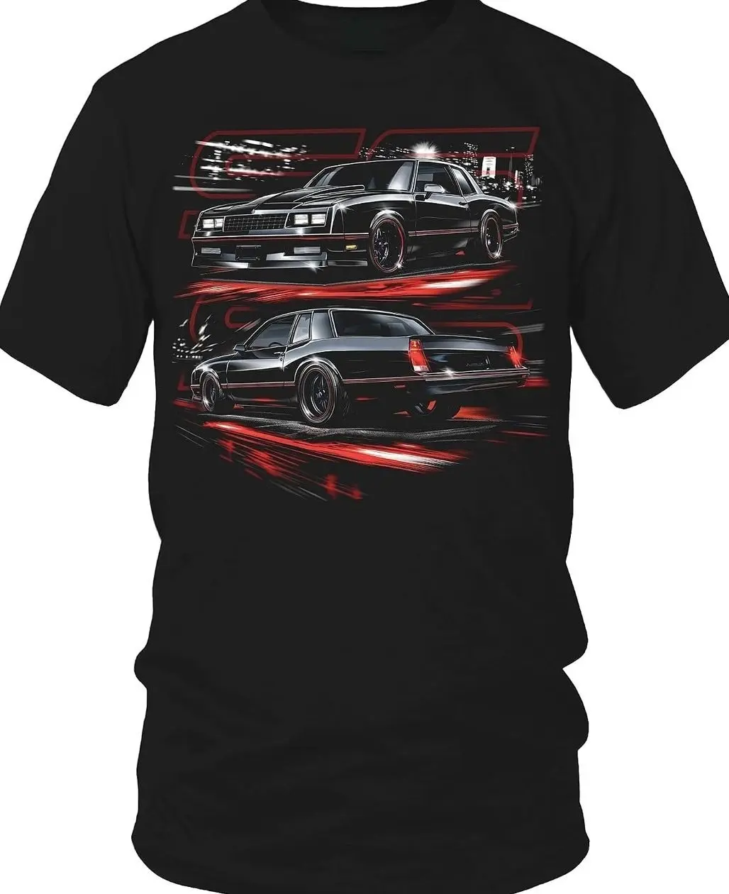 Monte Carlo Muscle car Shirt, Retro car Shirt, Classic Car Vintage 80s T-Shirt Sweatshirt Hoodie, Car Enthusiast and Fans Gift