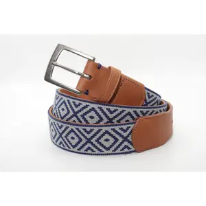 Southampton Woven Youth Belt - Navy