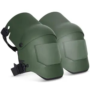 Outdoor Knee Pads with Sturdy Outer Shell & Soft Inner Lining Durable PP Material Adjustable Straps for Various Activities