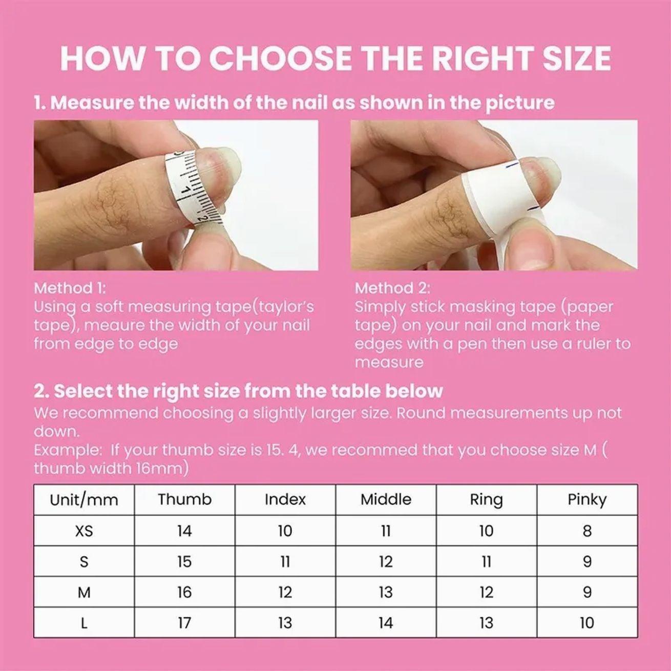 Pink Punk Press On Nails: Leopard Tiger Star Mix Summer Style Prep Set