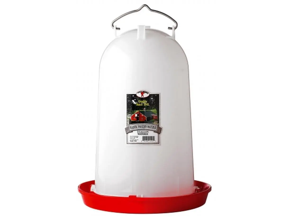 Miller Manufacturing 7906 3 Gallon Poultry Waterer