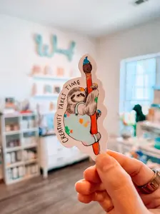 Creative Sloth Sticker