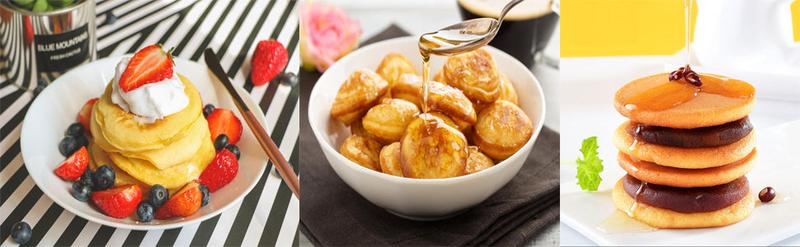 【Restock Sale】GARVEE Mini Muffin & Dutch Pancake Maker, 25-50 Hole Stainless Steel Electric Machine, Non-Stick Surface, 1.8" Diameter, 50-300°C Temp & Time Control, Ideal for Home & Restaurant Use, 850W, 110V