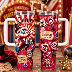 Caine The Ringmaster Tumbler 20Oz 40Oz | The Amazing Digital Circus Travel Mug Gift For Fans