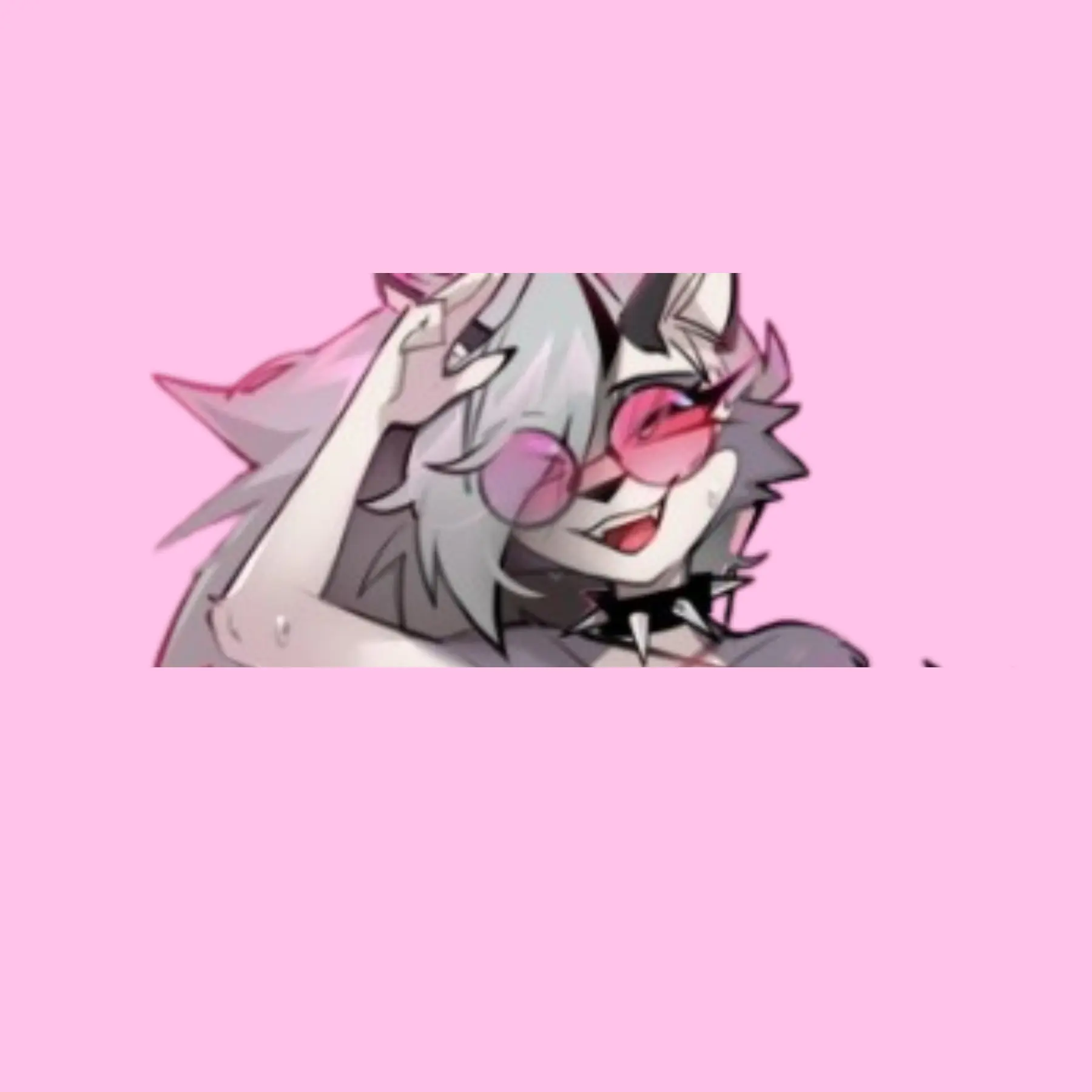 Furry Boss Loona Cute Sticker #8 – Kiss-Cut Vinyl Decal for Laptop & Hydro Flask, Full Body Sticker