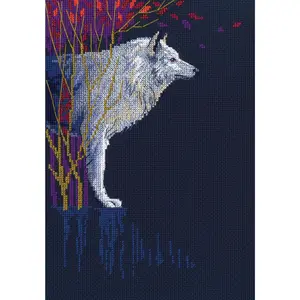 Wolf leader M789 Counted Cross Stitch Kit