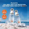 Acewink Non-Aerosol Sunscreen Spray SPF 50+ PA++++, 3.04 fl oz Travel Size Body Care Sunblock, UV Protection Face & Body Instant Cooling Mist, Daily Coverage, No White Cast, Lightweight Non-Greasy, Reapplies Over Makeup (Beach, Pool) familyfun