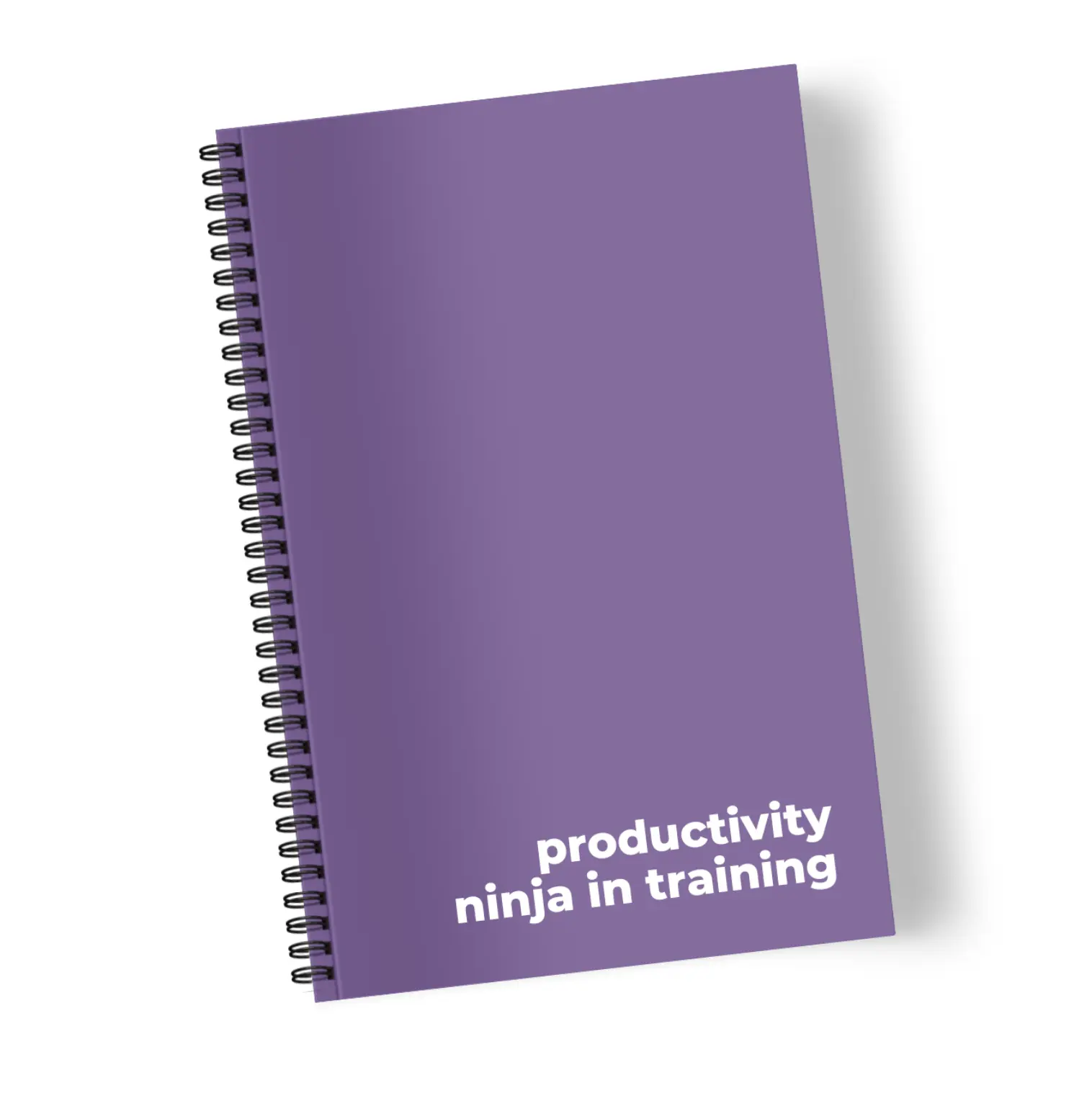 Productivity Ninja in Training Notebook - Humorous Design - 150 Lined Pages - Premium Paper - Perfect for Journaling & Note-taking - Great Gift Idea
