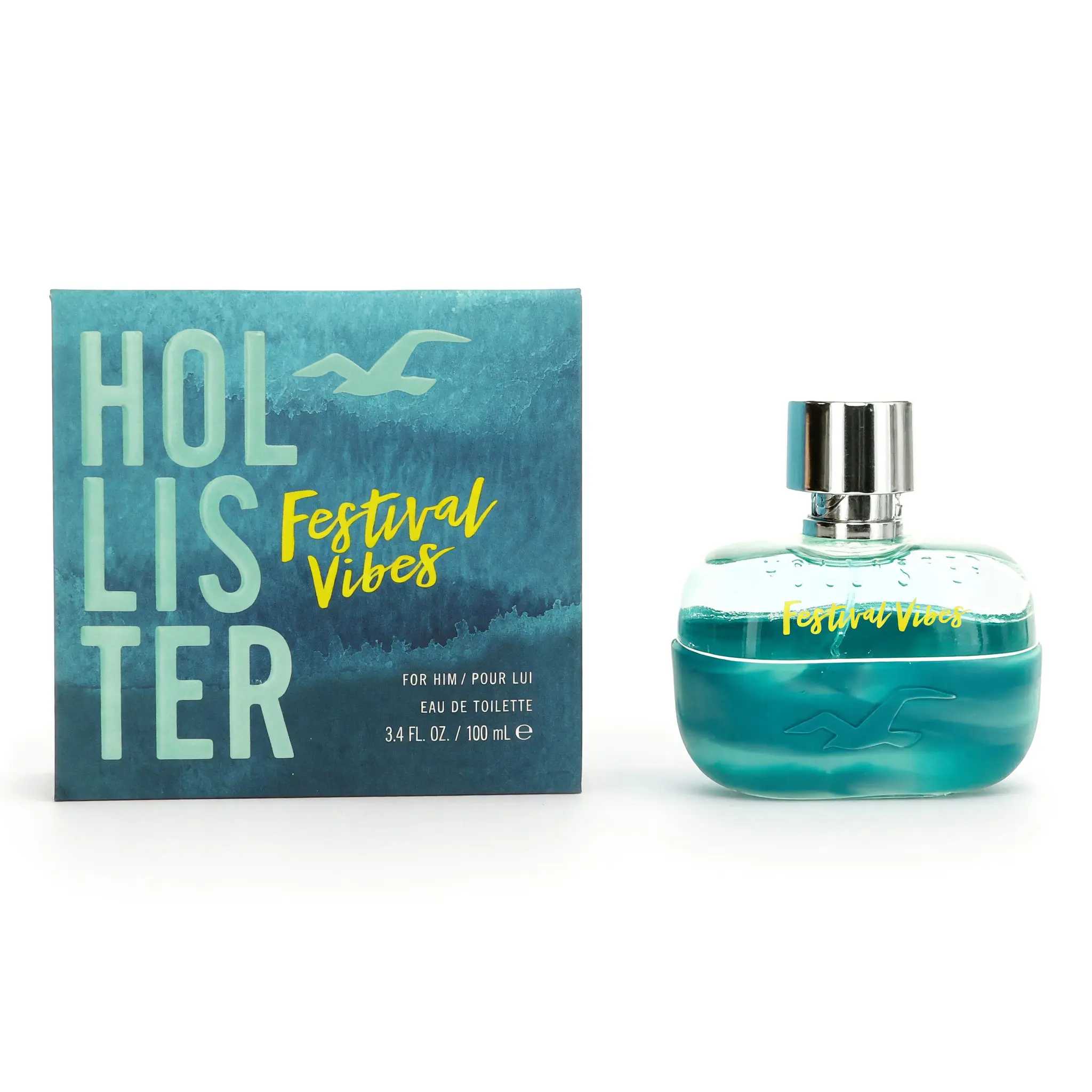Hollister Festival Vibes Men's Pineapple Scented EDT Spray - 3.4 oz, 3.4 fl oz