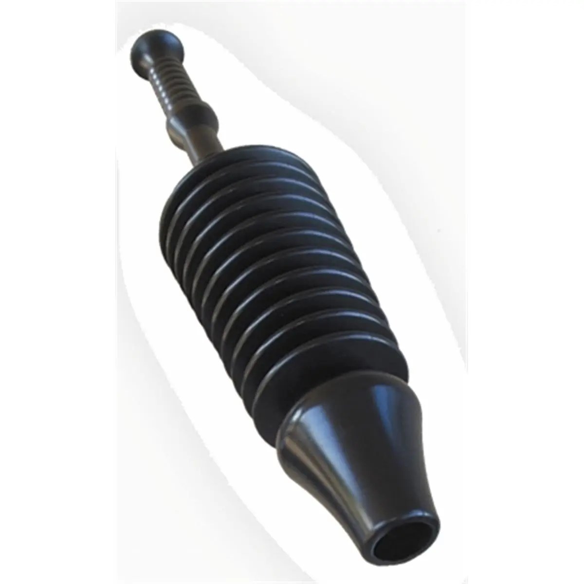 212 MAIN Funnel-Nose Toilet Plunger - G T Water Products Model MP1600, Long Funnel Shape, 22.5 in Width, Compatible with 1.6 gal Toilets