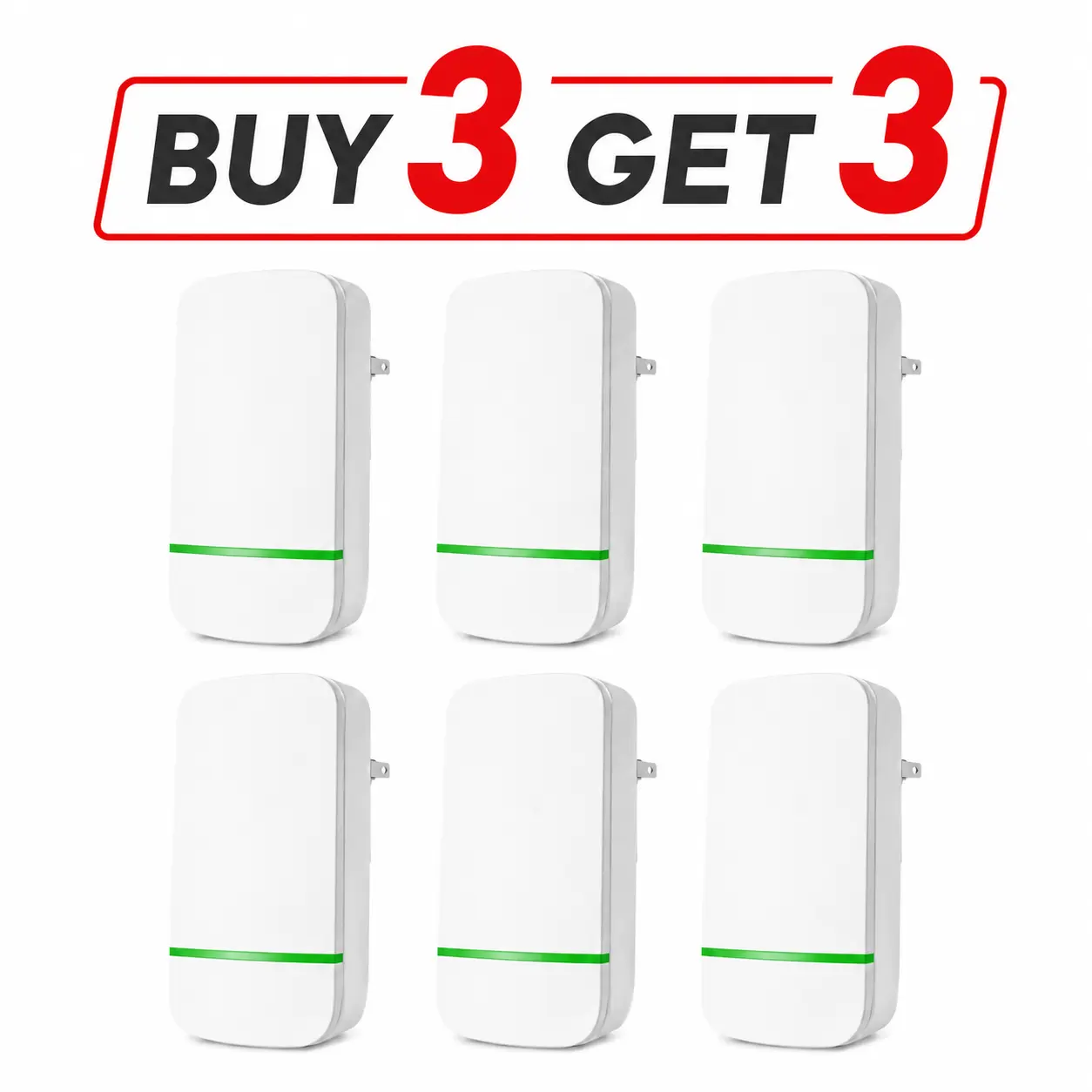 Buy 3 Get 3,Plug-In Power Box with US Plug - 2026 UpdatedDesign, Compatible with 90-250V Input Range SmartPlug Device