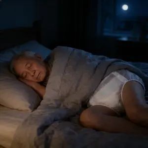 Tpu Material Adult Cloth Diaper Set (2 Pack), Soft Breathable Reusable Menstrual Panties, 100% Polyurethane, Snap Design Easy Wash #bladderleakage #postpartumrecovery #postpartumbriefs #overactivebladder #heavyflow #leakageproof #nursinghomegifts