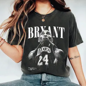 Vintage Kobe Bryant T-shirt, Lakers Nation Graphic Tee, Retro Distressed Basketball Shirt, Mamba Mentality Tee, Los Angeles Sports Gift