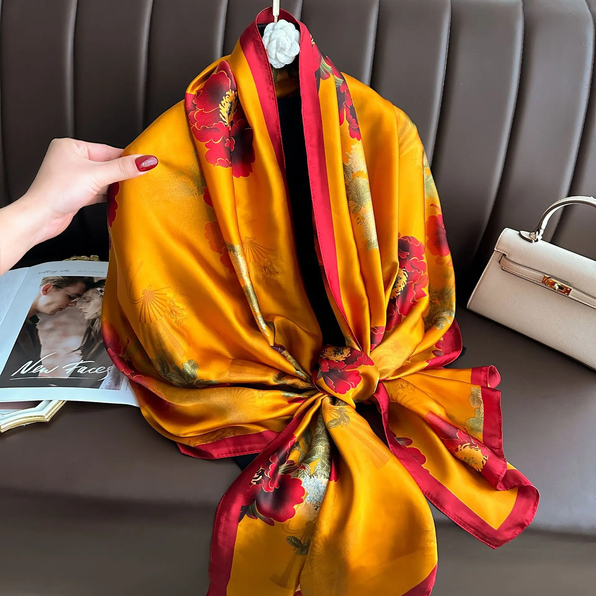 Paisley Print Scarf, Soft Comfortable Breathable Shawl for Women & Men, Casual Versatile Scarf for All Seasons Paisley Print Scarf, Soft Comfortable Breathable Shawl for Women & Men, Casual Versatile Scarf for All Seasons