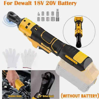 DEWALT DCF512 20V Brushless 3/8" Cordless Ratchet Wrench – High Torque, Compact – Tool Only