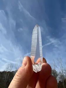 Lemurian Seed Quartz Crystal Point - Natural Healing Stone