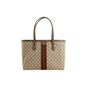 Gucci Ophidia Logo Canvas and Leather Tote Bag for Men and Women