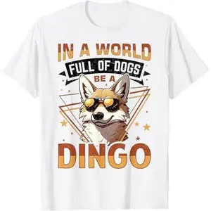 Australian Dingo Dog Enthusiast Wild Dingo T-Shirt