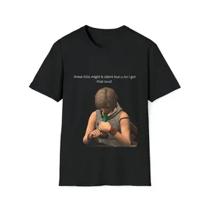 That Loud Colorized - Silent hill Shirt, Gamer, Horror Core, Gaming, Silent hill t shirt for women Top Womenswear Streetwear Round Neck