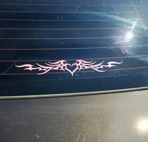 Heart Car Tramp Stamp | Decal Vinyl Sticker | Cute Car Decal | Cute Car Sticker | Girly Decal