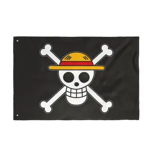 Straw Hat Flag: Fun Party & Nautical Decor
