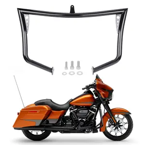 Highway Engine Guard Crash Bar For Harley Touring CVO Road Street Electra Glide Tri Glide 2009-2024