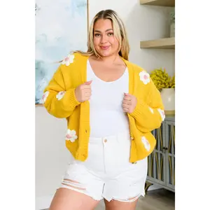 You're Enough Floral Cardigan