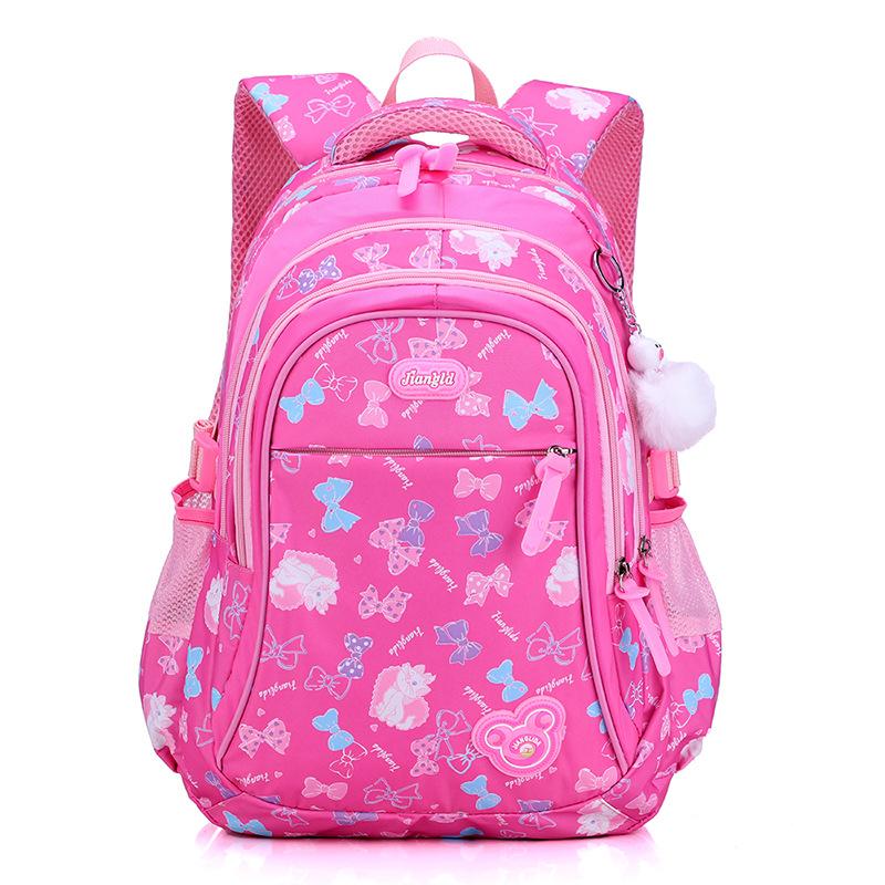 Cartoon Print Backpack Set 3 Piece School Bag with Lunch Bag and Pencil Case Casual Outdoor Backpack Set