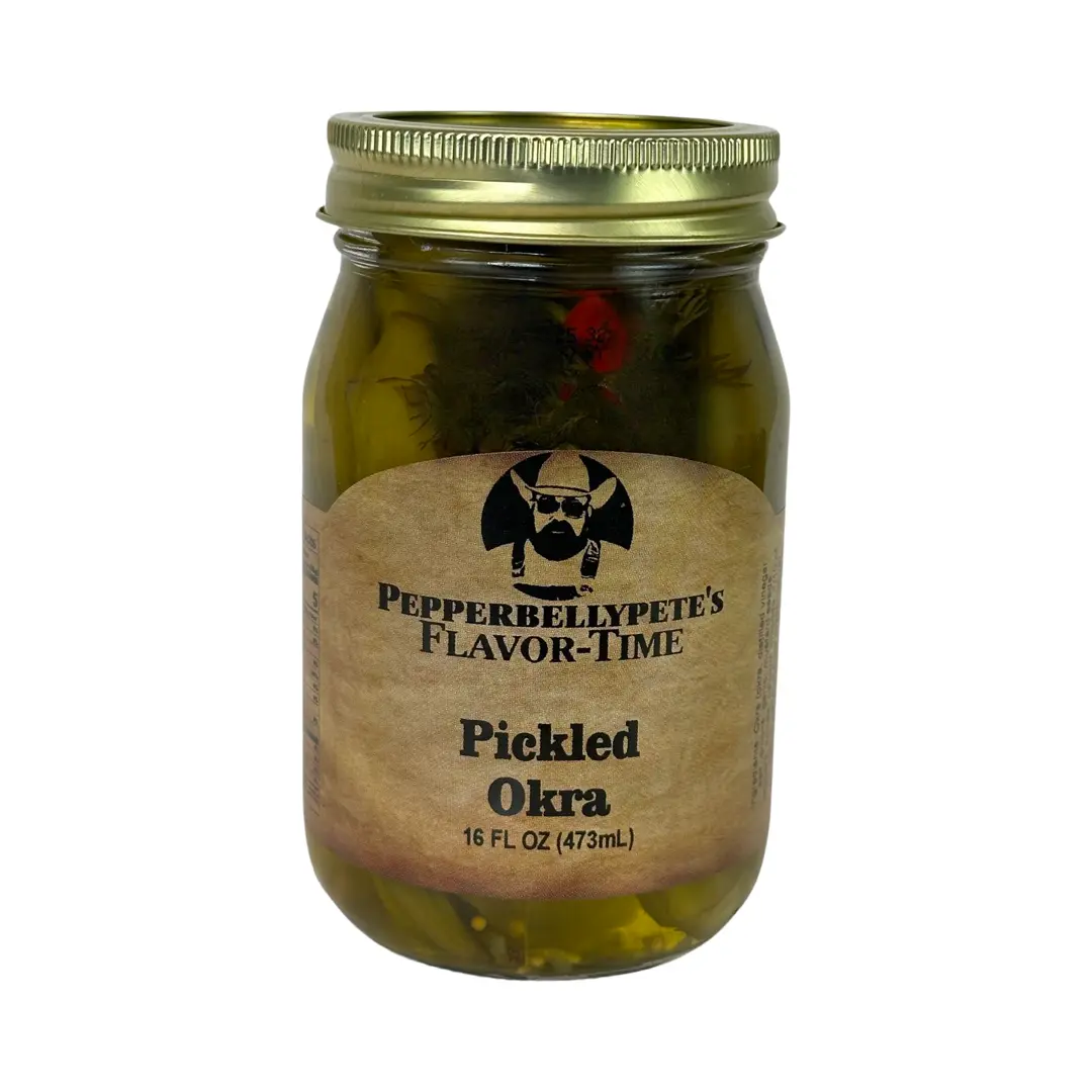 Pepper Belly Pete's Pickled Okra