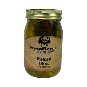 Pepper Belly Pete's Pickled Okra Pepper Belly Pete's Pickled Okra