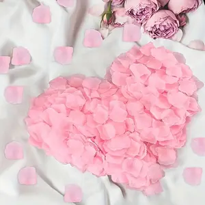 200 pink petals wedding petals imitation rose petals Vibrant Faux Flowers