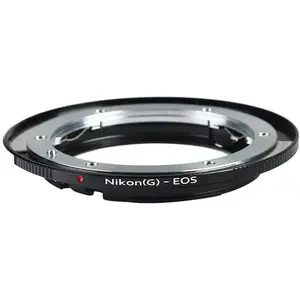 K&F Concept Nikon to EF Lens Adapter Compatible with Nikon G (D-Type) Lens to EOS EF Camera, for Rebel T3, T3i, T4i, T5i, SL1, and C300, C500