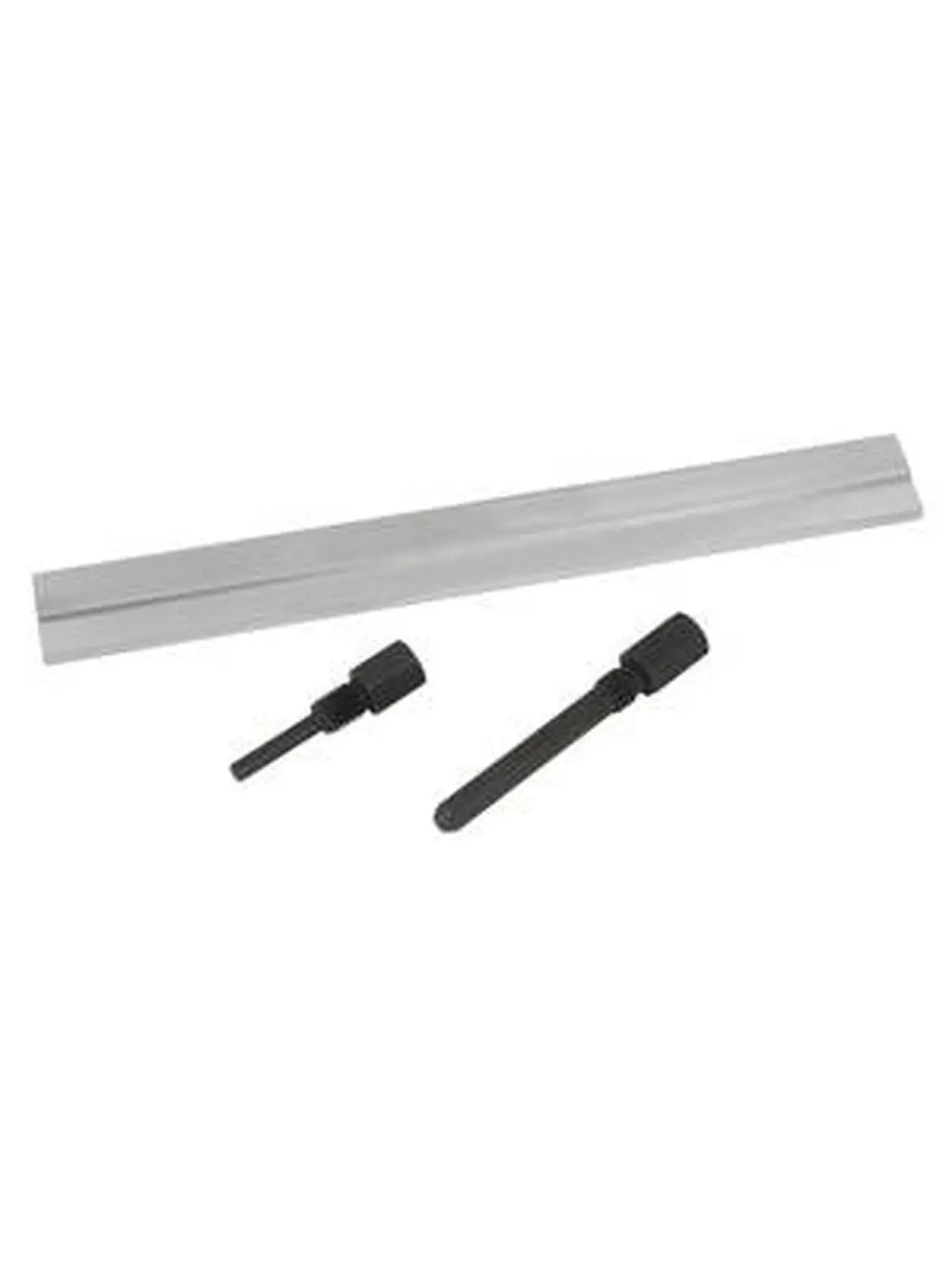 Lisle LS37410 Camshaft Alignment Kit for Ford, Lightweight Aluminum Bar with Short and Long TDC Timing Pins, 1 lbs, 1" H X 4" W X 11" L, Functional Tool, Includes Pins, Aluminum Camshaft Bar