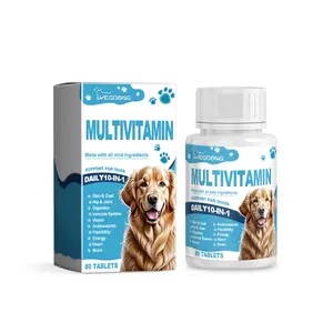 The Daily Dog Vitamins & Supplements, 10-in-1 Vitamin Tablets for Dog Food Topper daily dog vitamins senior dog nutrition