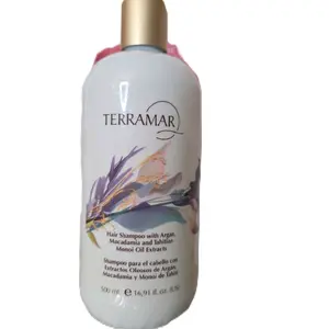 Terramar Hair Shampoo with Argan Macadamia and Tahitian Monoi Oil Extracts 500ml 16.91 fl oz