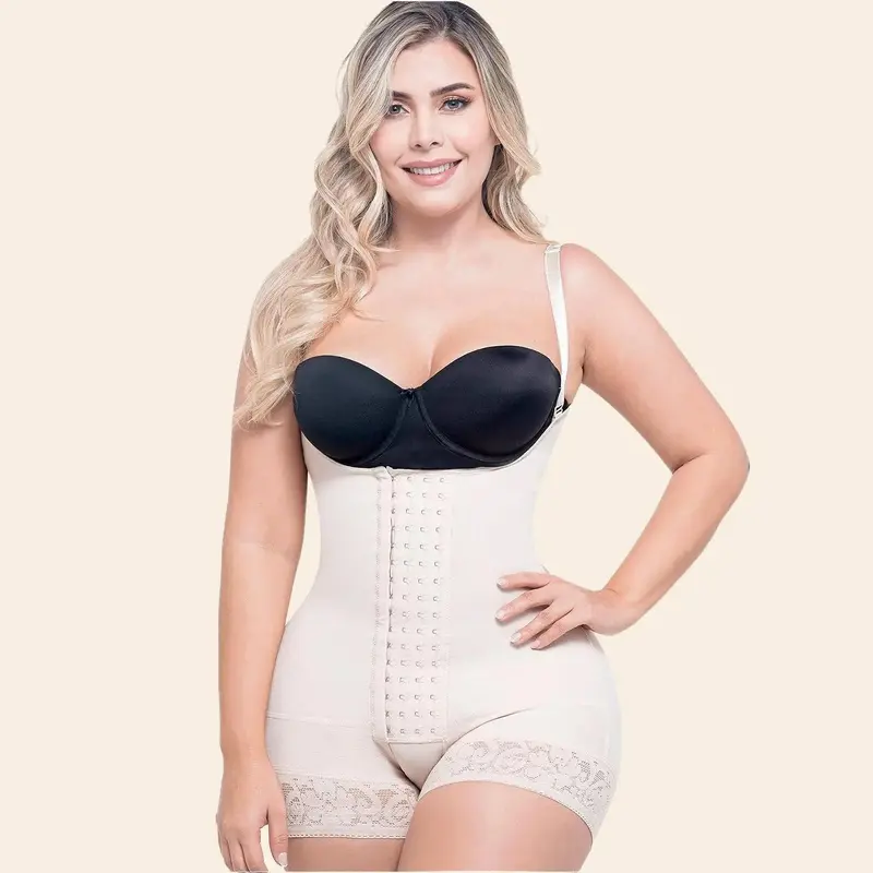 Postpartum Natural-birth Faja Open bust Short length & Medium compression | Stage 2 Sonryse 066BF