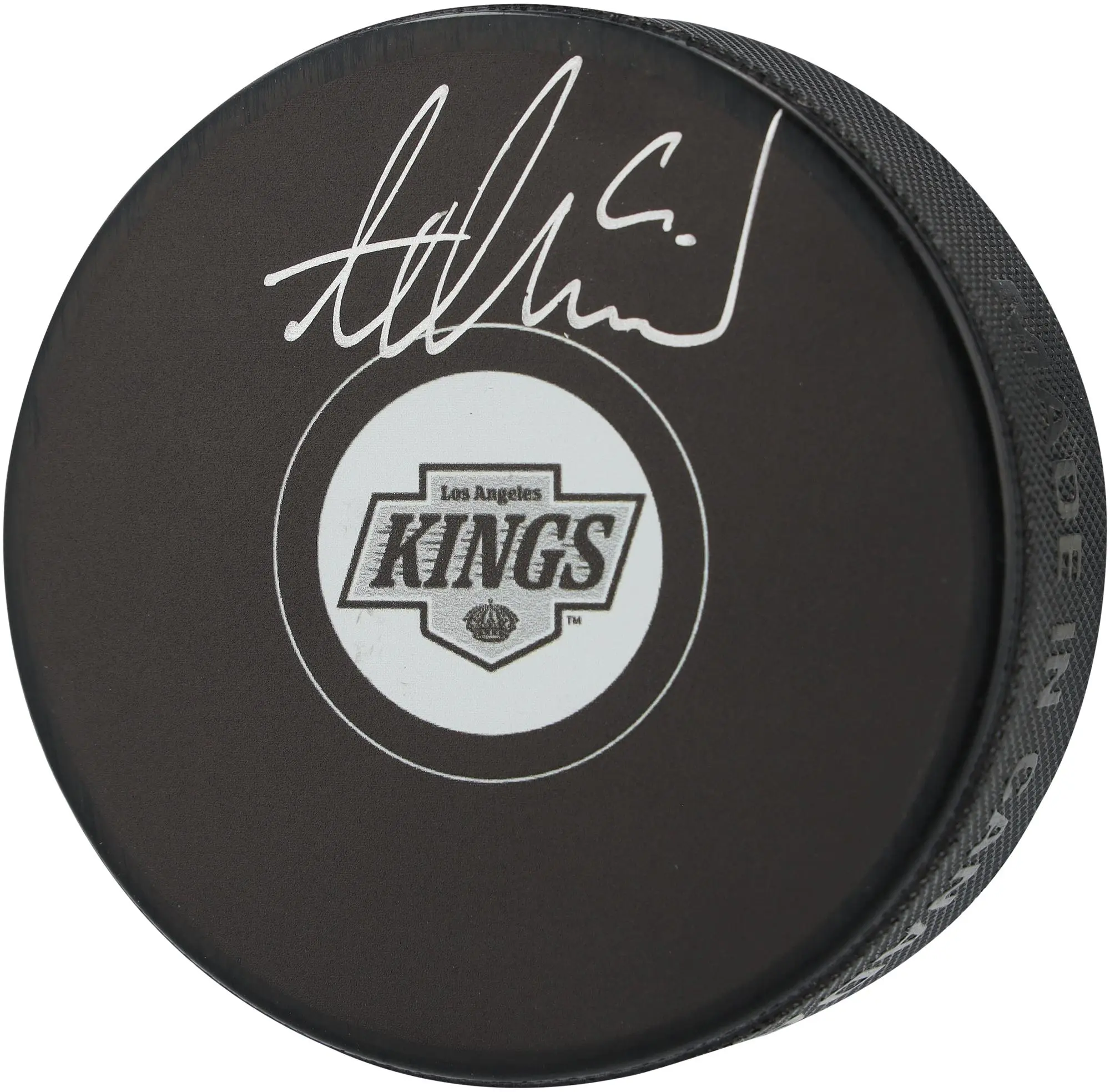 Adrian Kempe Los Angeles Kings Autographed Hockey Puck - Fanatics Authentic Certified