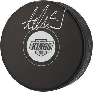 Adrian Kempe Los Angeles Kings Autographed Hockey Puck - Fanatics Authentic Certified