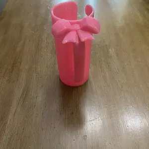 12oz Slim Can Koozie with Bow Handle Fits Alani Celsius & Other Slim Cans Flexible Durable Material