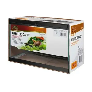 Zilla Critter Cage® Reptile Terrarium Small Animal Enclosures