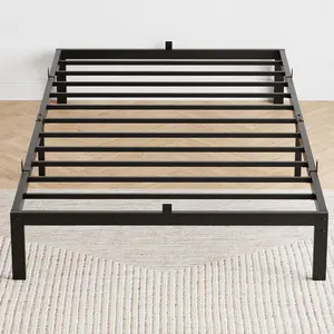 【GARVEE】8 Inch Twin Bed Frames, Heavy Duty Metal Platform Bed Frame No Box Spring Needed, Noise Free, Easy Assembly, Black