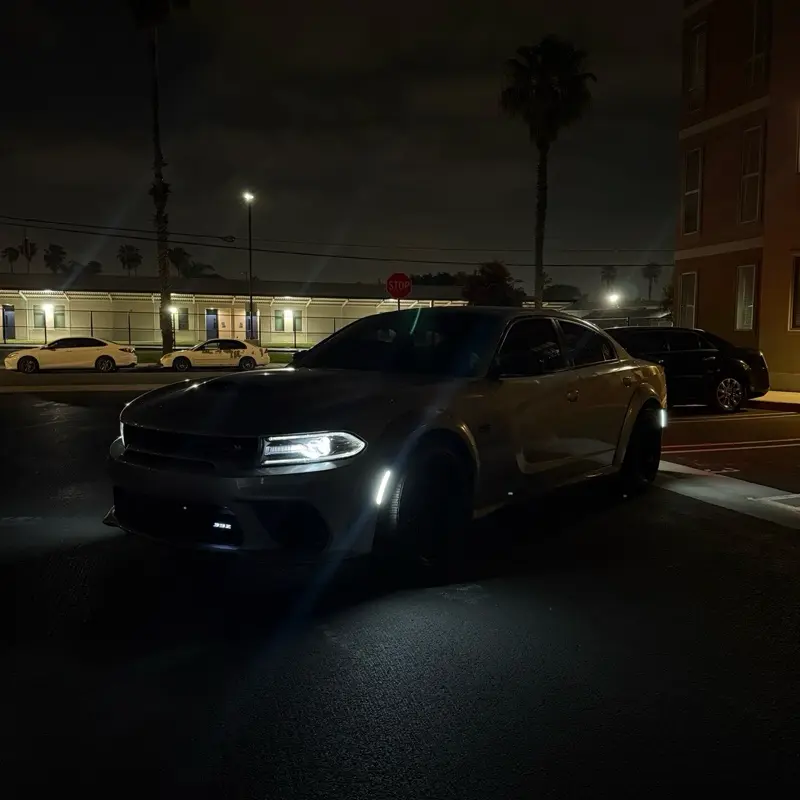 Dynamic LED Side Marker Lights for 2015-2024 Dodge Charger