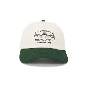 HUF Worldwide Clothiers 6-panel Hat in Forest Green