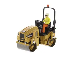 CAT Caterpillar CB-2.7 Utility Compactor 1:50 Scale Model - Diecast Masters 85593